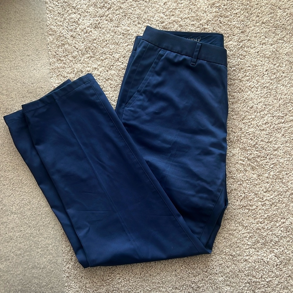 Bonobos Weekday Warrior Dress Pants - Slim Fit in Monday Blue